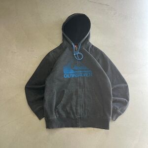 Quiksilver Men's Grey Hoodie